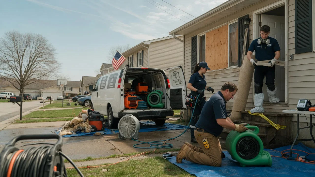 Water Damage Restoration in Blackstone, VA near me